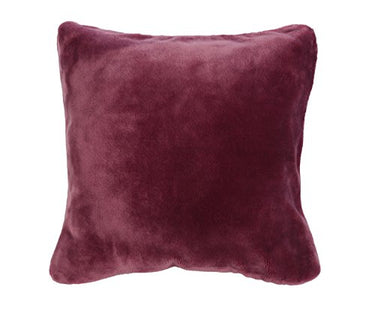 Gözze - Premium Cashmere-Feeling Kissenbezüge, 500 g/m², 50 x 50 cm - Bordeaux im Sale